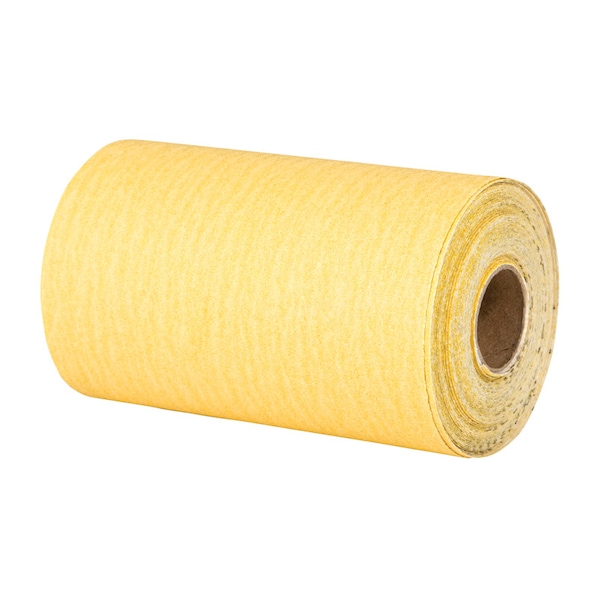 Norton Abrasives Norton Stick & Sand 360 in. L X 4-1/2 in. W 120 Grit Aluminum Oxide Adhesive Back Sheet Roll 1 pk 07660749251 - main